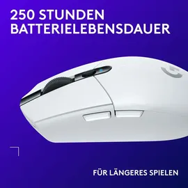 Logitech G305 Lightspeed Wireless Gaming Maus weiß