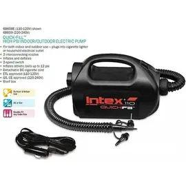 Intex Elektrische Luftpumpe Quick-Fill für Swimming Pools,schwarz,