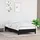 vidaXL Bettgestell 90 x 200 cm Schwarz