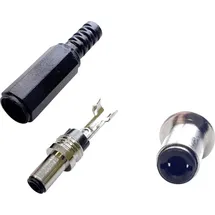 BKL Electronic 072687 Niedervolt-Steckverbinder Stecker, gerade 5.50 mm 2.50 mm 1 St.