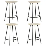 vidaXL Barhocker 4 Stk. Mango Massivholz