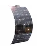 Flexibles Solarpanel 170 Watt Solarmodul flexibel 9bb 23% hohe Umwandlung 12v leichtes halbflexibles monokristallines biegsames Off-Grid Ladegerät für Rv Boot unebene Oberflächen