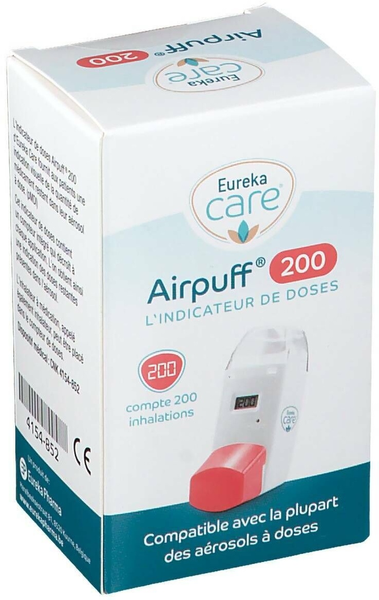 Eureka Care Indicateur de Doses AirPuff 200 1 pc(s) Appareil