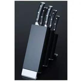 Wüsthof Classic Ikon Messerblock mit 6 Messern, Schwarz