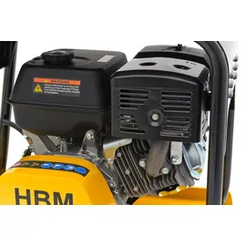 HBM 38KN Wender-Rüttelplatte Schwarz 820 x 650 mm