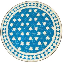 Marrakesch Orient & Mediterran Interior Mosaikplatte Estrella ø 60 cm