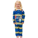 PLAY'N'WEAR Feuerwehrmann Pyjamas & Lustige Homewear Kostüme (5-6 Jahre) - 5-6 Jahre