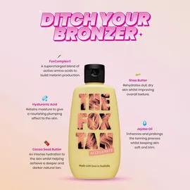 The Fox Tan Rapid Face Tanner Bräunungsbeschleuniger ohne Selbstbräuner für das Gesicht 100 g