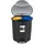 Curver Trio Abfalleimer 40 l Mehrfarbig
