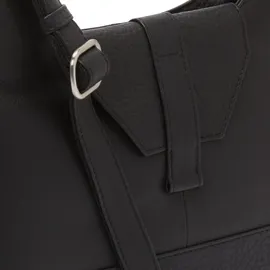 Voi Jeans Voi Boston Olga Umhängetasche Leder 30.5 cm schwarz