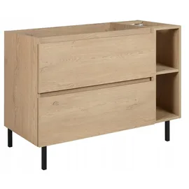 rodan fabryka mebli Waschbeckenunterschrank Simple 80 x 0 x 0 cm Schwarz