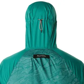 Asics Fujitrail Packable Jacke Herren Rainy Lake/Birch XL