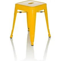 HJH Office Hocker Vantaggio Metall Gelb
