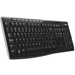 Logitech Tastatur K270 Wireless Schwarz/Weiß