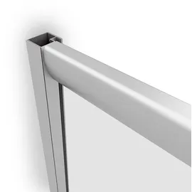 Schulte Home Schulte Eckdusche Sunny, variabler Verstellbereich 75x75 - 90x90 cm, Höhe: 175 cm, 4 mm Sicherheitsglas, Eckeinstieg mit Schiebetüren
