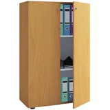 VCM Lona Aktenschrank 70 x 40 x 110 cm braun