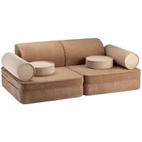 Wigiwama Sofa / Kindersofa, Farbe: Brown Sugar