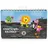 Trendhaus ABC-5 Countdown-Tischkalender mehrfarbig