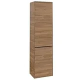 Villeroy & Boch Subway 3.0 Hochschrank C59201RH 40x171x36,2cm, Schanier links/Griff Volcano black, kansas oak