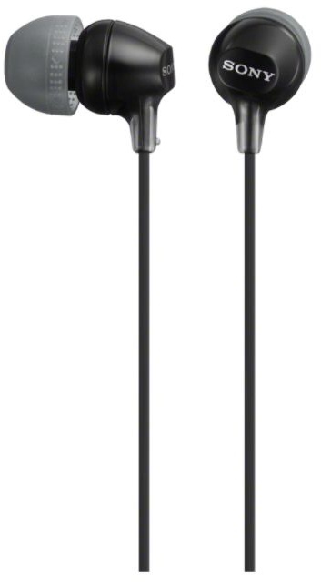 MDR-EX15AP In-Ear Kopfhörer Kabelgebunden (Schwarz)