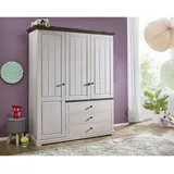 3S Frankenmöbel »Jolina« Massivholz Kleiderschrank