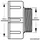 chengtud(cn) IBC Container-Adapter Reduzierung 3" auf 2" schwarz