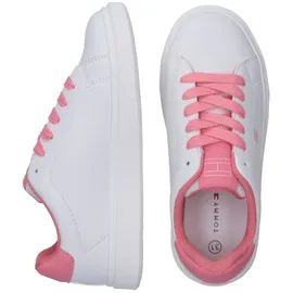 Tommy Hilfiger Capsule Sneaker Kinder Weiß/Bronze 37