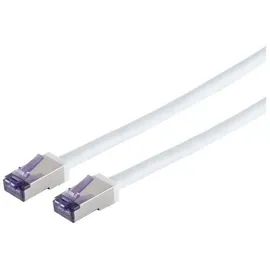 Lanview LVN-CAT6A-FLEX-25CMWH. 0,25 m, Cat6a, S/FTP (S-STP), RJ-45, RJ-45, Weiß