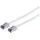 Lanview LVN-CAT6A-FLEX-25CMWH. 0,25 m, Cat6a, S/FTP (S-STP), RJ-45, RJ-45, Weiß