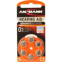 Ansmann Zinc-Air 13 (PR48) Hörgeräte Batterien