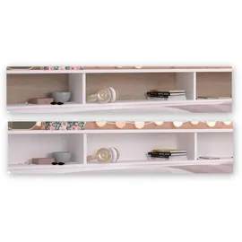 58 aufm Kessel KINDERZIMMER SET Parisot Sleep 5-tlg. Holzdekor Weiß/Eiche
