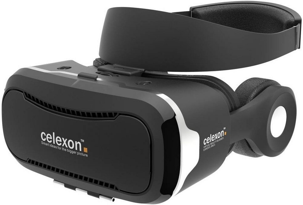 Celexon VR Brille Expert - 3D Virtual Reality Brille VRG Virtual-Reality-Brille schwarz