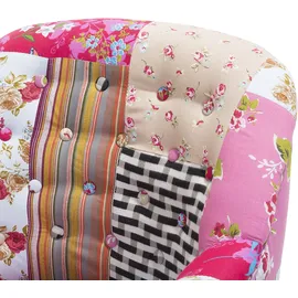 Beliani Sessel MANDAL Stoff 0 x 0 x 0 cm Rosa