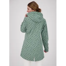 ankerglut Softshelljacke "ANKERGLUTLEUCHTEN", Damen, Gr. 36 (S), grau, 100% Polyester, Windstopperbündchen mit Daumenlöchern,mit Schneefang,mit verstellbarem Klettverschluss, Jacken Softshelljacke, auch in Großen Größen erhältlich