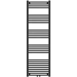 neu.haus Handtuchheizkörper Voss 1600 x 500 mm 655 W schwarz Mittelventil