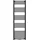 neu.haus Handtuchheizkörper Voss 1600 x 500 mm 655 W schwarz Mittelventil