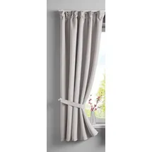 Gardinenbox NewYork verdeckte Schlaufen 140 x 160 cm beige