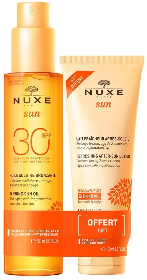 Nuxe Sun Set Sonnenöl LSF 30 + Gratis After-Sun