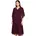 Chiffonstola in Strong aubergine Gr S