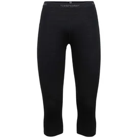 Icebreaker 200 Oasis Legless Merino 3/4 Baselayer-hose - Black - XL