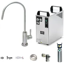 bietal® Tafelwassergerät Untertisch 1-ltg Wasserhahn ohne Filter