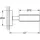 Grohe Seifenhalter Silber