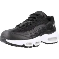 Nike Air Max 95 Sneaker Schwarz mit sichtbarer Air-Dämpfung und strapazierfähigem Obermaterial - Schwarz - 39