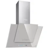 Kaiser Küchengeräte Kopffreihaube AT 8409 FW ECO,. Dunstabzugshaube 80cm,910m3/h TouchControl AT 8409 FW ECO,. Dunstabzugshaube 80cm,910m3/h TouchControl, Dunstabzugshaube,Weißglas-Edelstahl 80cm,kopffreie,Abluft, Umluft weiß
