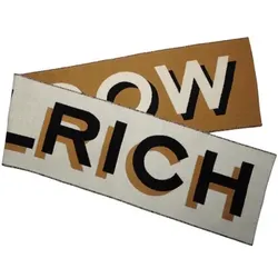 Woolrich  Schal Schal BIG LOGO Herrenschal  in Weiss, Einheitsgrösse