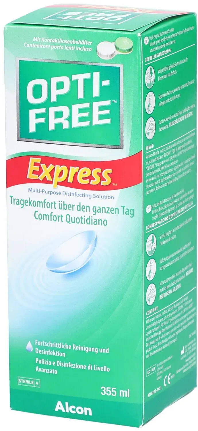 Opti Free Express No Rub Lös Fl 355 ml