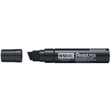 Pentel Permanent-Marker N50XL, Keilspitze, schwarz