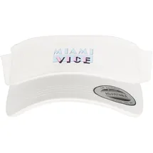 MERCHCODE Miami Vice Logo Visor Cap weiß ONE SIZE