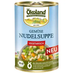 Gemüse-Nudelsuppe
