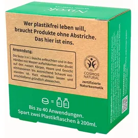 Niyok 3in1 Feste Dusche Körper + Haare + Gesicht 80 g